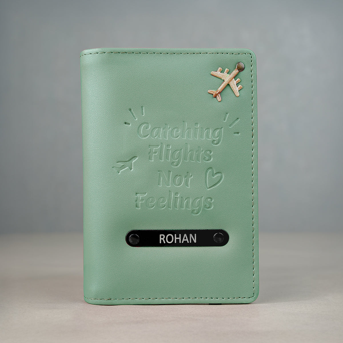 Passport Cover - Catching Flights Not Feelings