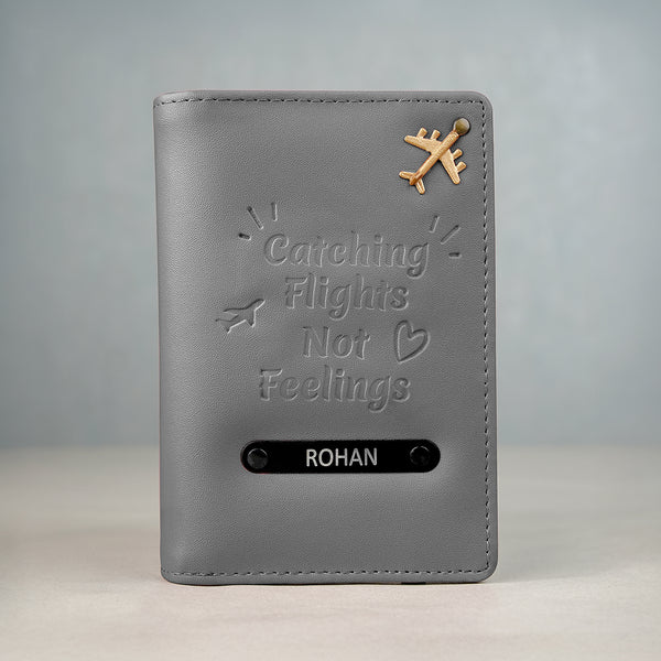 Passport Cover - Catching Flights Not Feelings