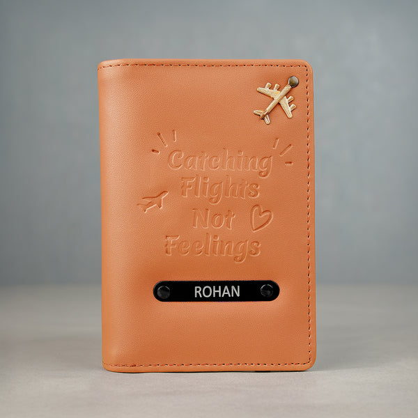 Passport Cover - Catching Flights Not Feelings