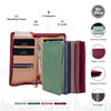 Family Passport Holder with Zipper - Pack of 4