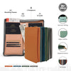 Family Passport Holder with Zipper - Pack of 4
