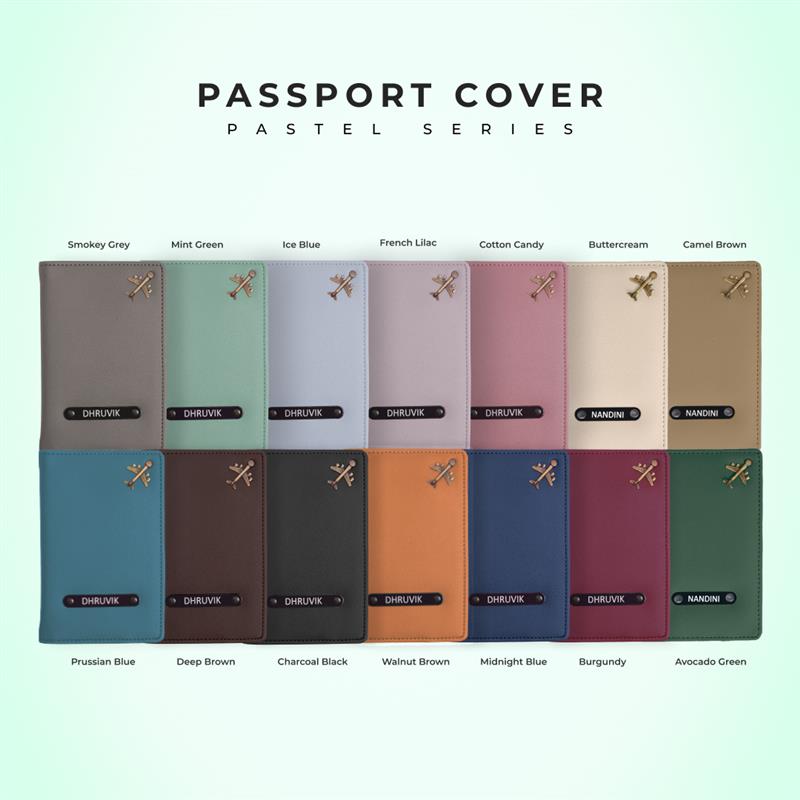 Couple Passport Cover - Mr and Mrs