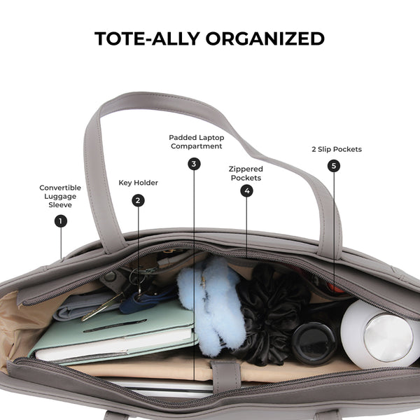 Travel Tote - Smokey Grey