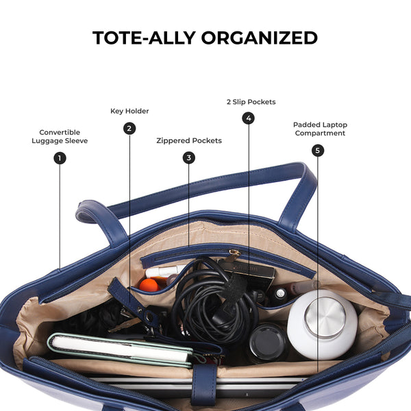 Travel Tote - Midnight Blue