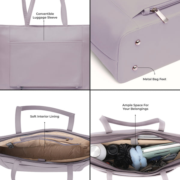 Travel Tote - French Lilac