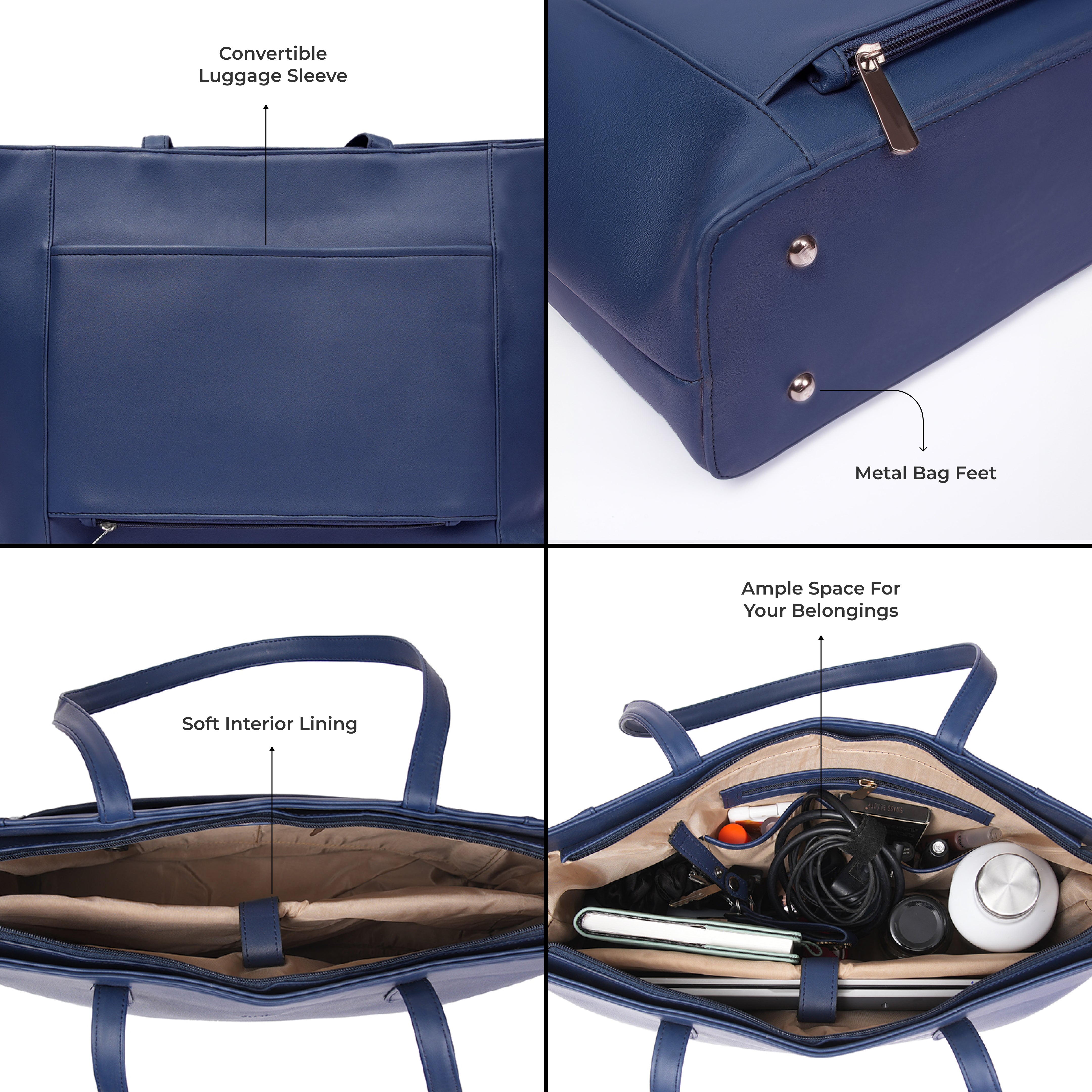 Travel Tote - Midnight Blue