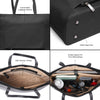 Travel Tote - Charcoal Black