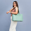Travel Tote - Mint Green