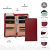 Family Passport Holder with Zipper