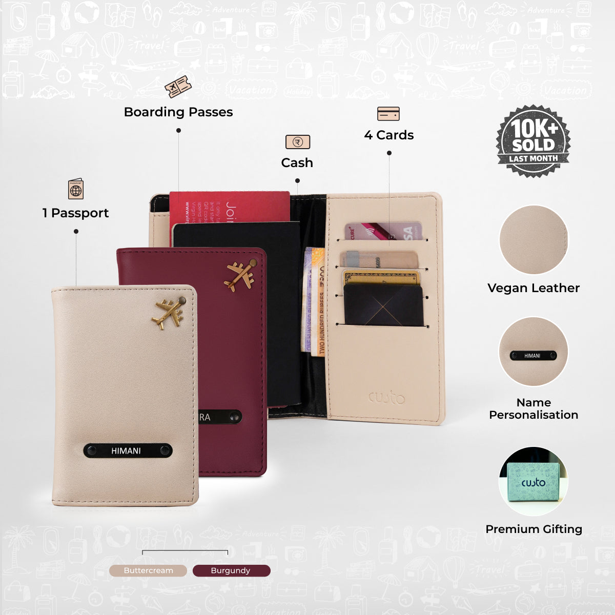 Passport Cover - Pack of 2