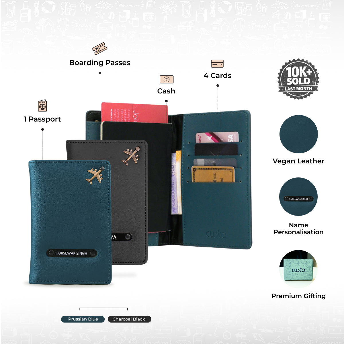 Passport Cover - Pack of 2